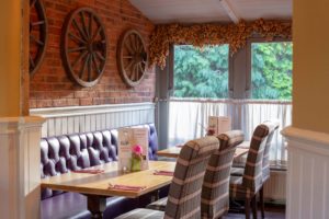 The conservatory dining area 1