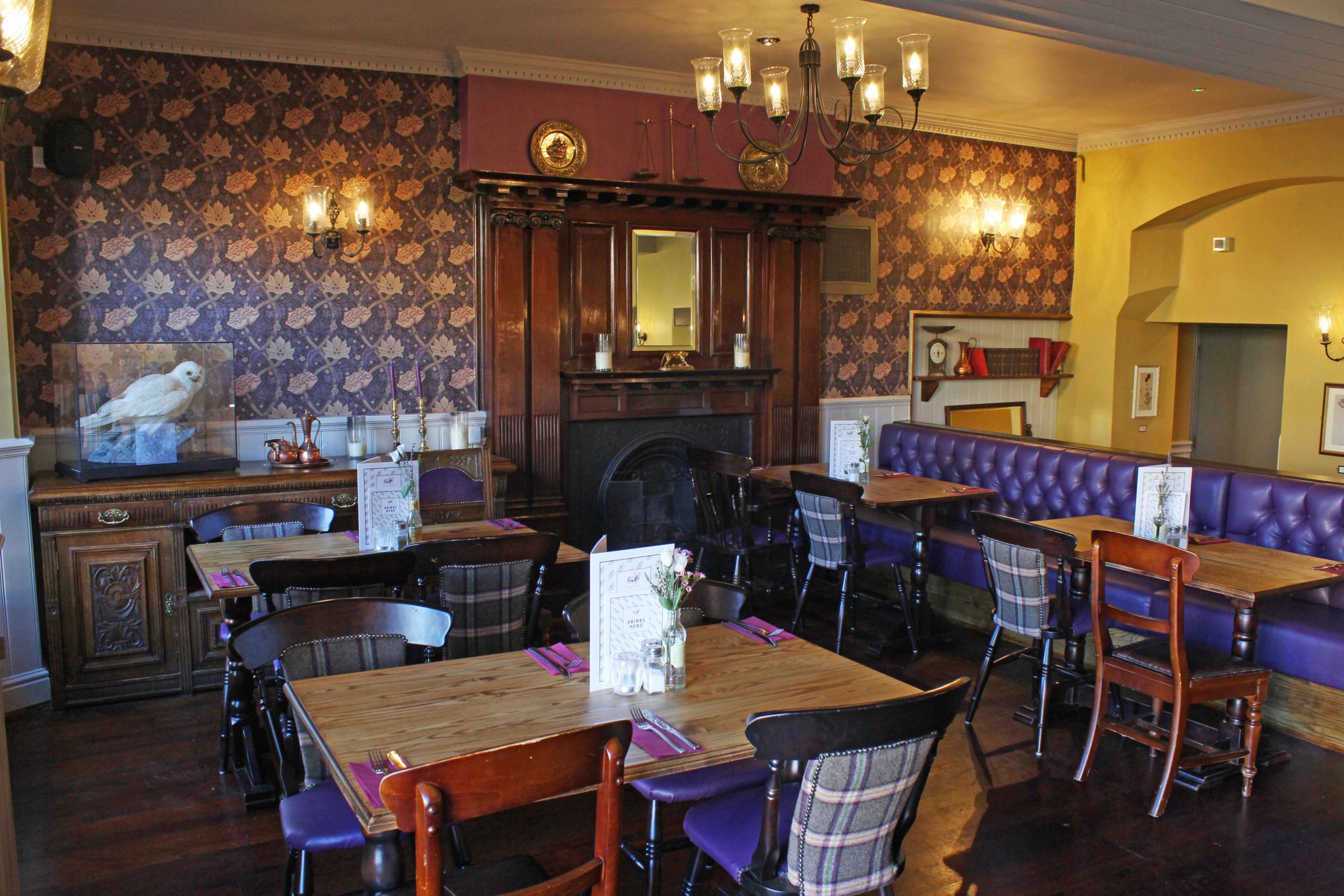 Main dining area at The Waggon &amp; Horses 1