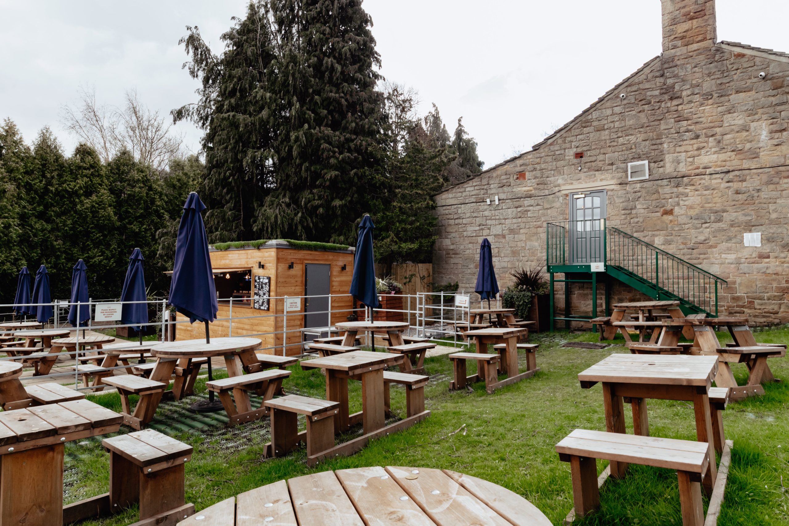 The Waggon &amp; Horses Beer Garden